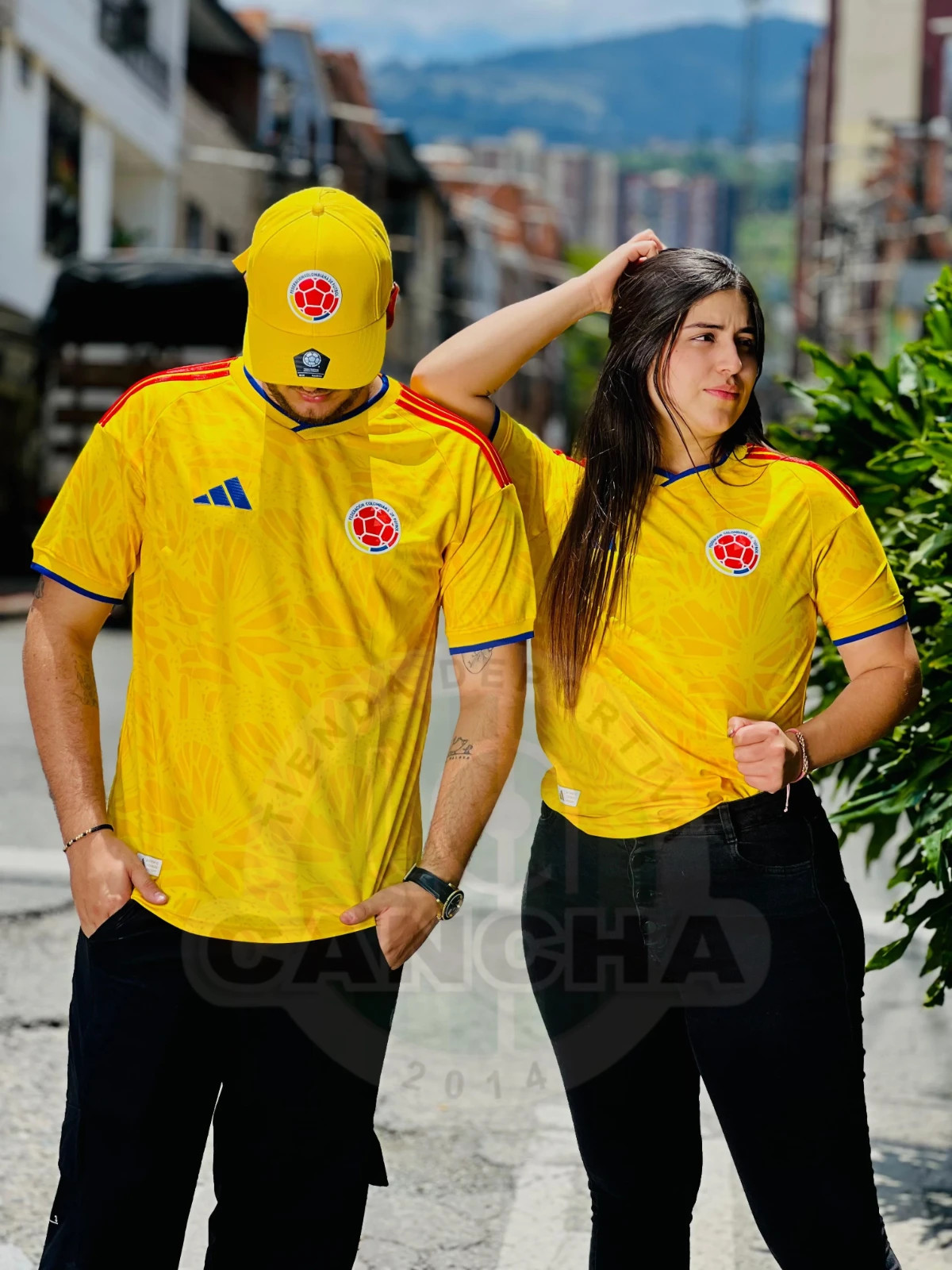 Colombia Selection Player T-Shirt YELLOW Sizes M L XL