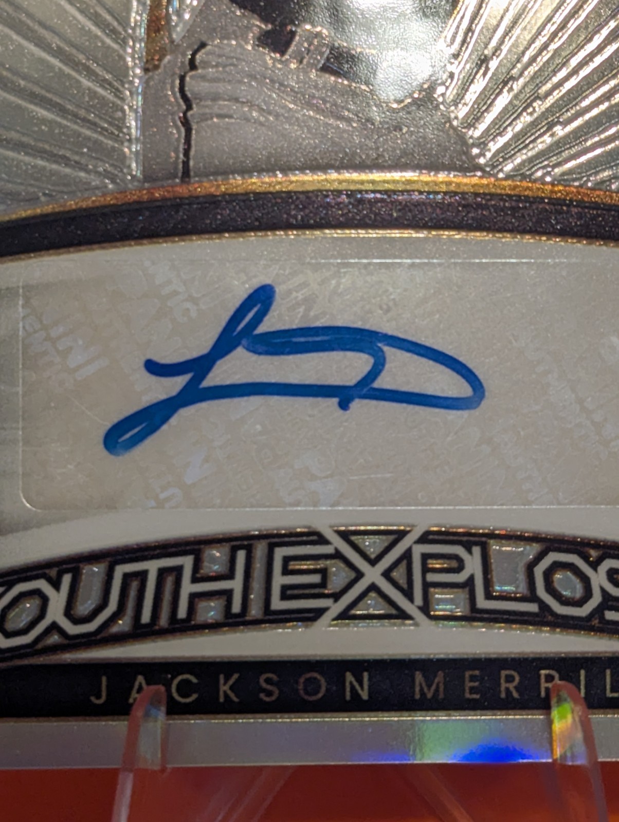 2023 Panini Select – Youth Explosion Signatures Jackson Merrill #YES-JM 82/99