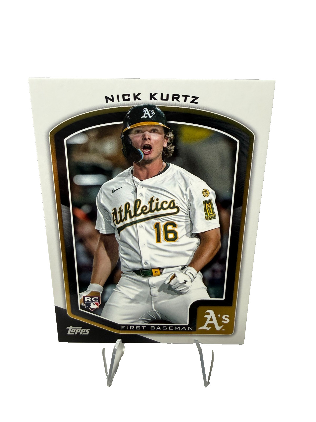 Nick Kurtz 2025 Topps Series 2 Costco Flagship Collection RC #26 Athletics