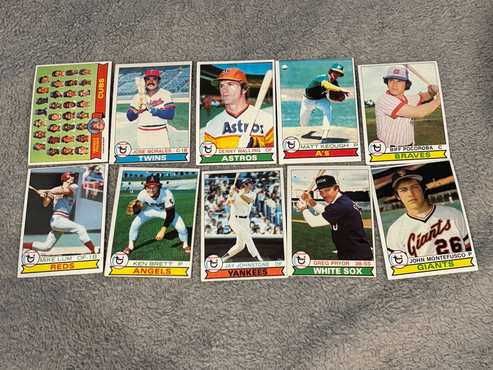 1979 Topps Baseball U-Pick 526-700 VGEX+