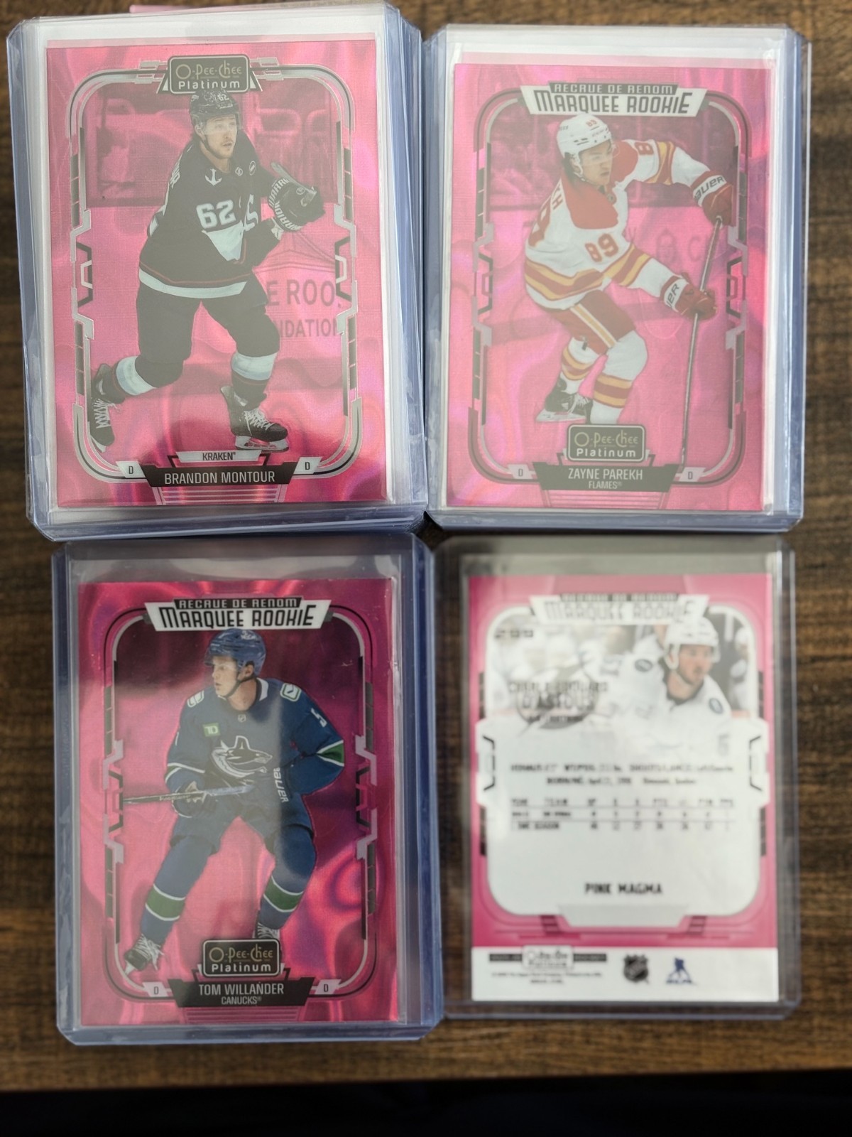2025-26 O-Pee-Chee Platinum Pink Magma (COMPLETE YOUR SETS)