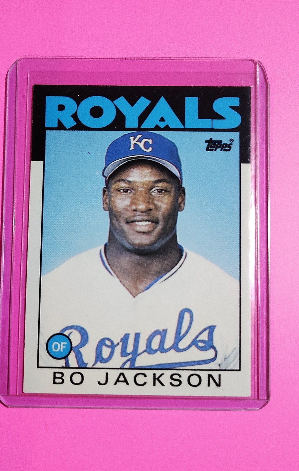 1986 Topps Traded – Bo Jackson #50T (RC)