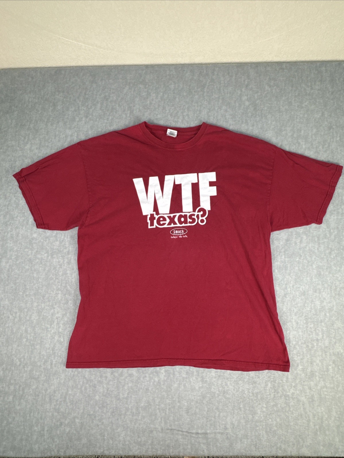 Vintage Oklahoma Sooners “WTF TEXAS?” Red River Rivalry Shirt Men’s XXL