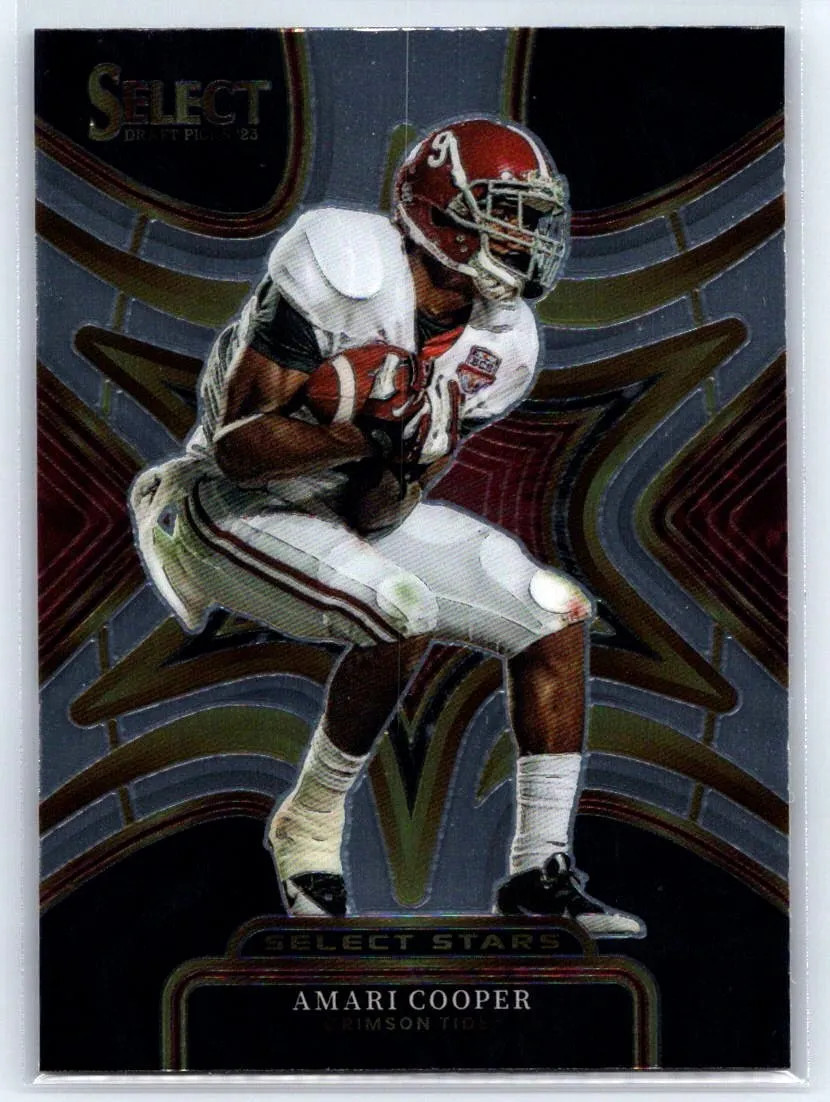 2023 Panini Select Draft Picks Select Stars #SS-AC Amari Cooper – Alabama