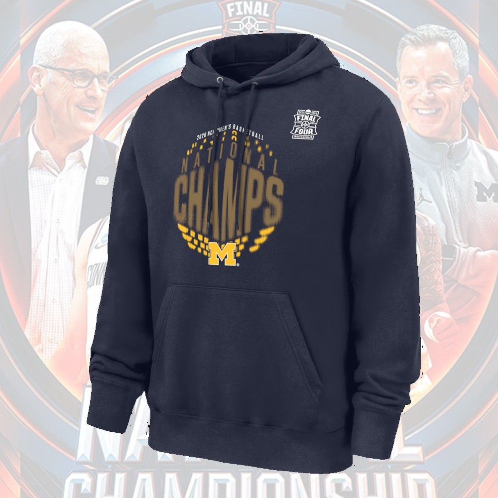 HOT – Michigan Wolverines 2026 Men’s Basketball National Champions Locker Room