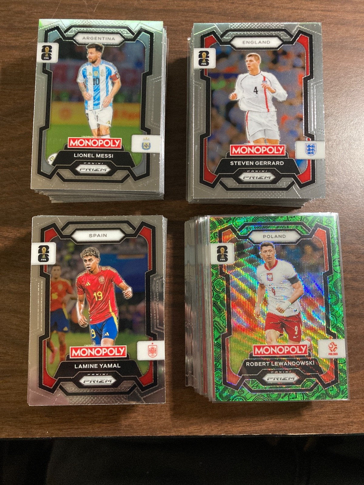 2026 Panini Prizm Monopoly FIFA World Cup Soccer – Choose Card – Free Shipping!