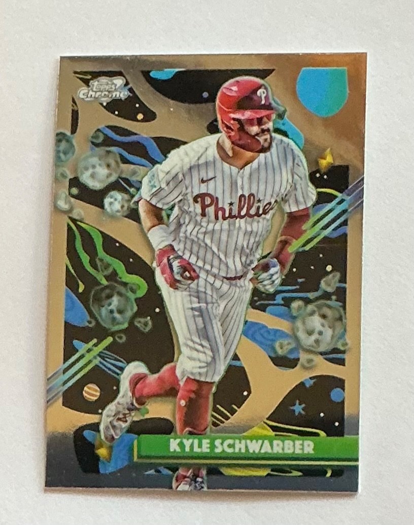 Kyle Schwarber 2025 Topps Chrome Cosmic #13