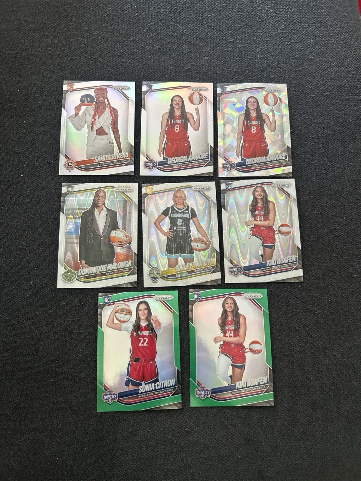 2025 WNBA Prizm Rookie Variation Prizm Lot (8) 🔥