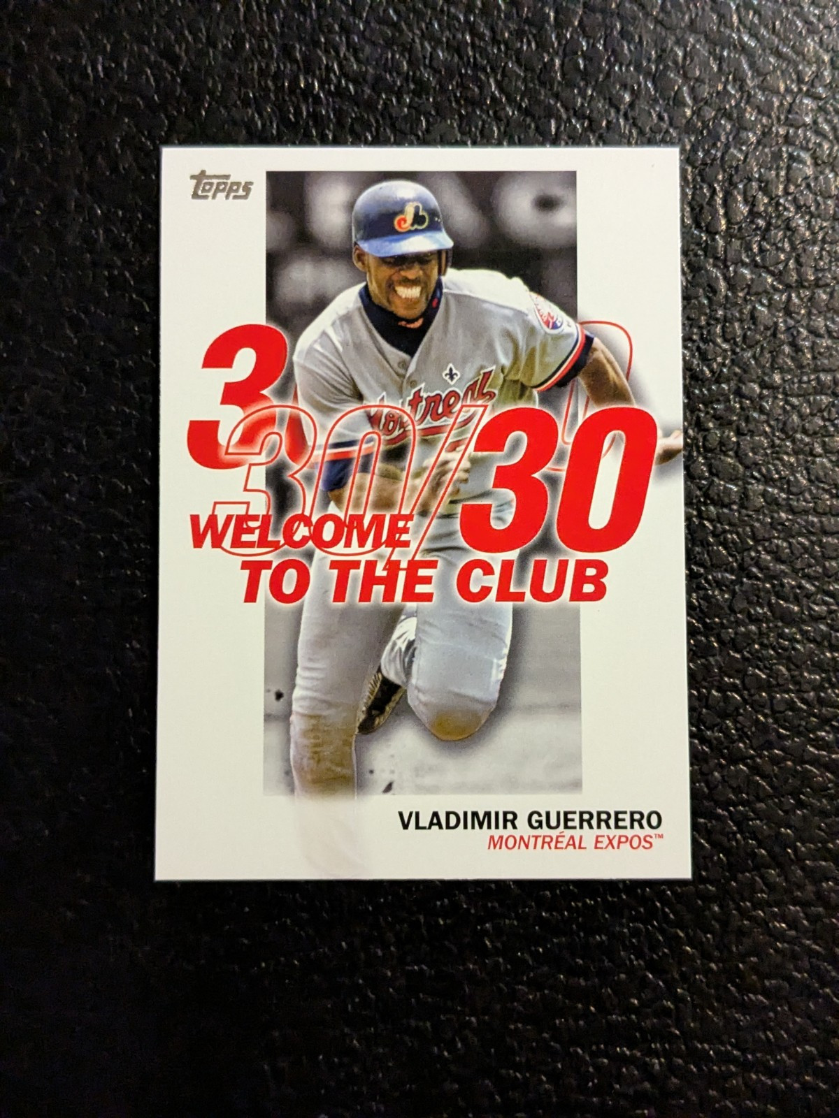 2023 Topps Series 1 #WC-14 Vladimir Guerrero Montreal Expos 30/30 Club