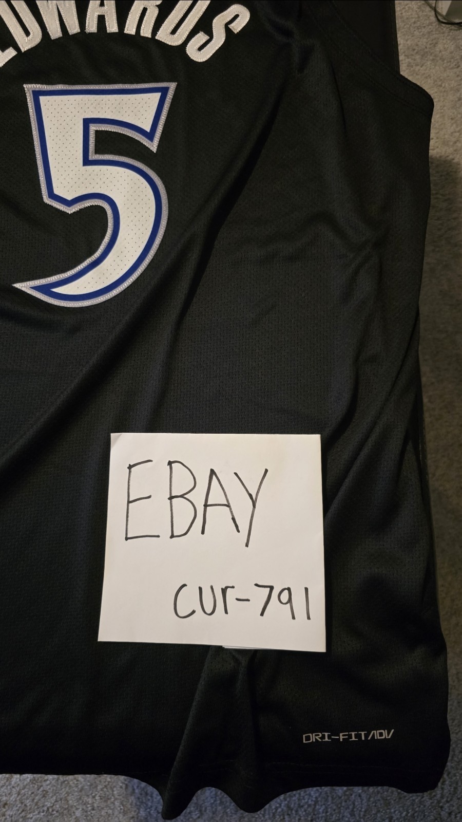 Anthony Edwards Minnesota Timberwolves 25/26 Classic Edition Jersey Sz 48 L NWOT