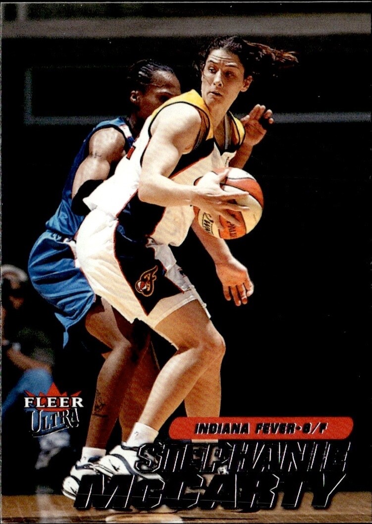2001 Ultra WNBA #72 Stephanie White McCarty Indiana Fever Head Coach
