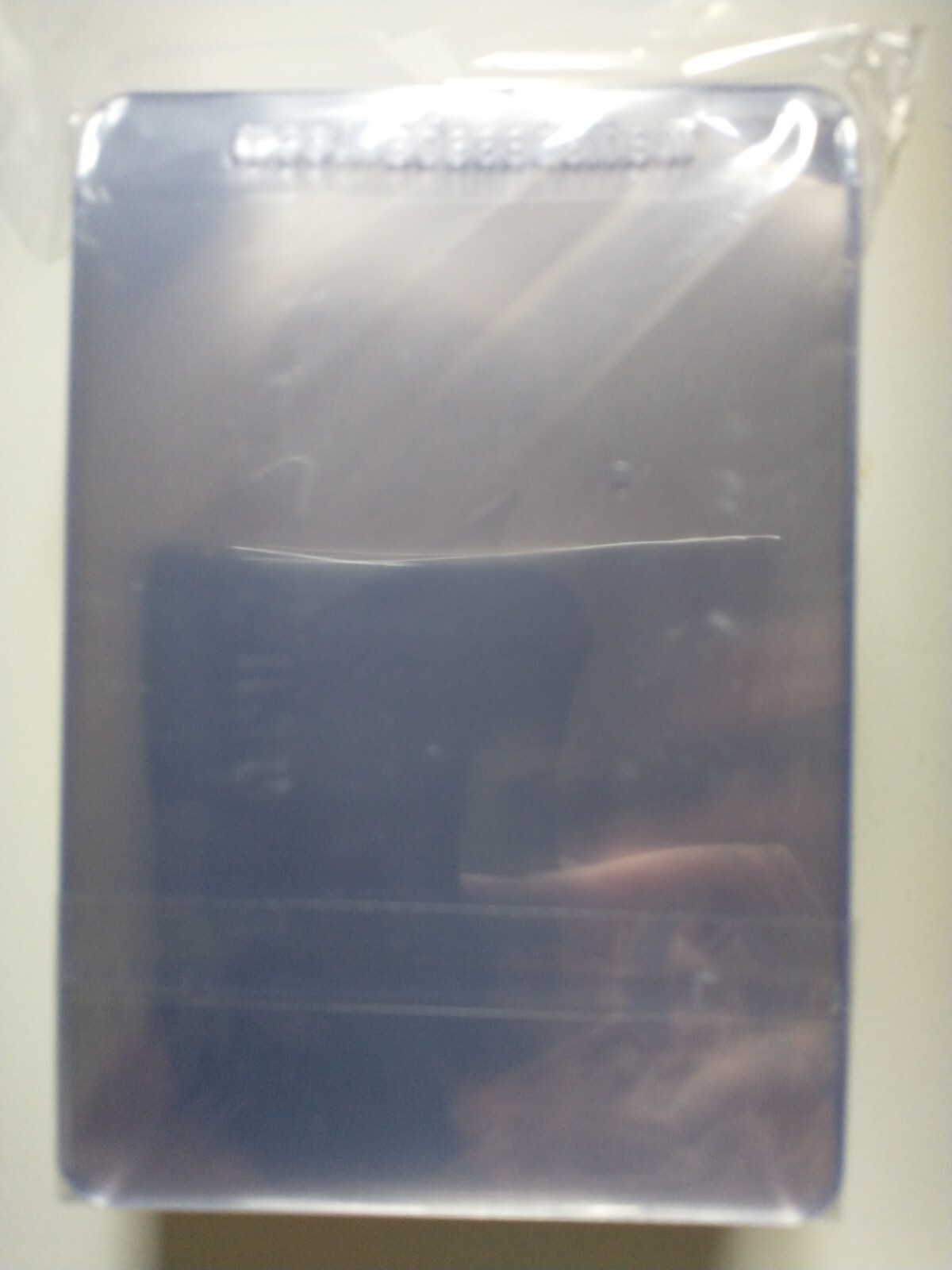 CSP Large Semi-rigid Top Load Protector Package of 50 New NIP 3.25×4.5 1/2″ lip