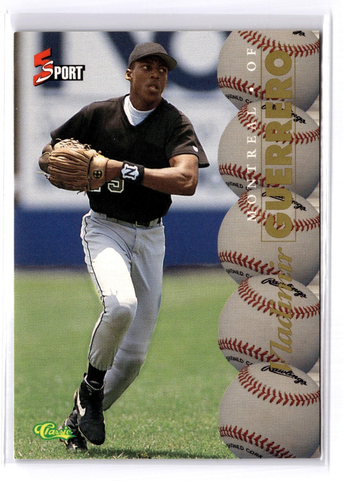 1995 Classic 5 Sport #115 Vladimir Guerrero Expos Rookie RC Prospect HOF