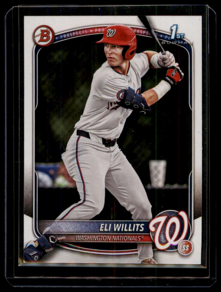 2025 Bowman Draft #BD-1 Eli Willits