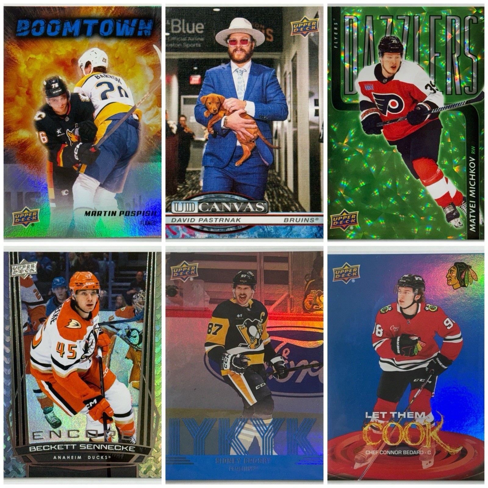 2025-26 Upper Deck Series 2 Inserts / Parallels – Complete Your Set, You Pick!