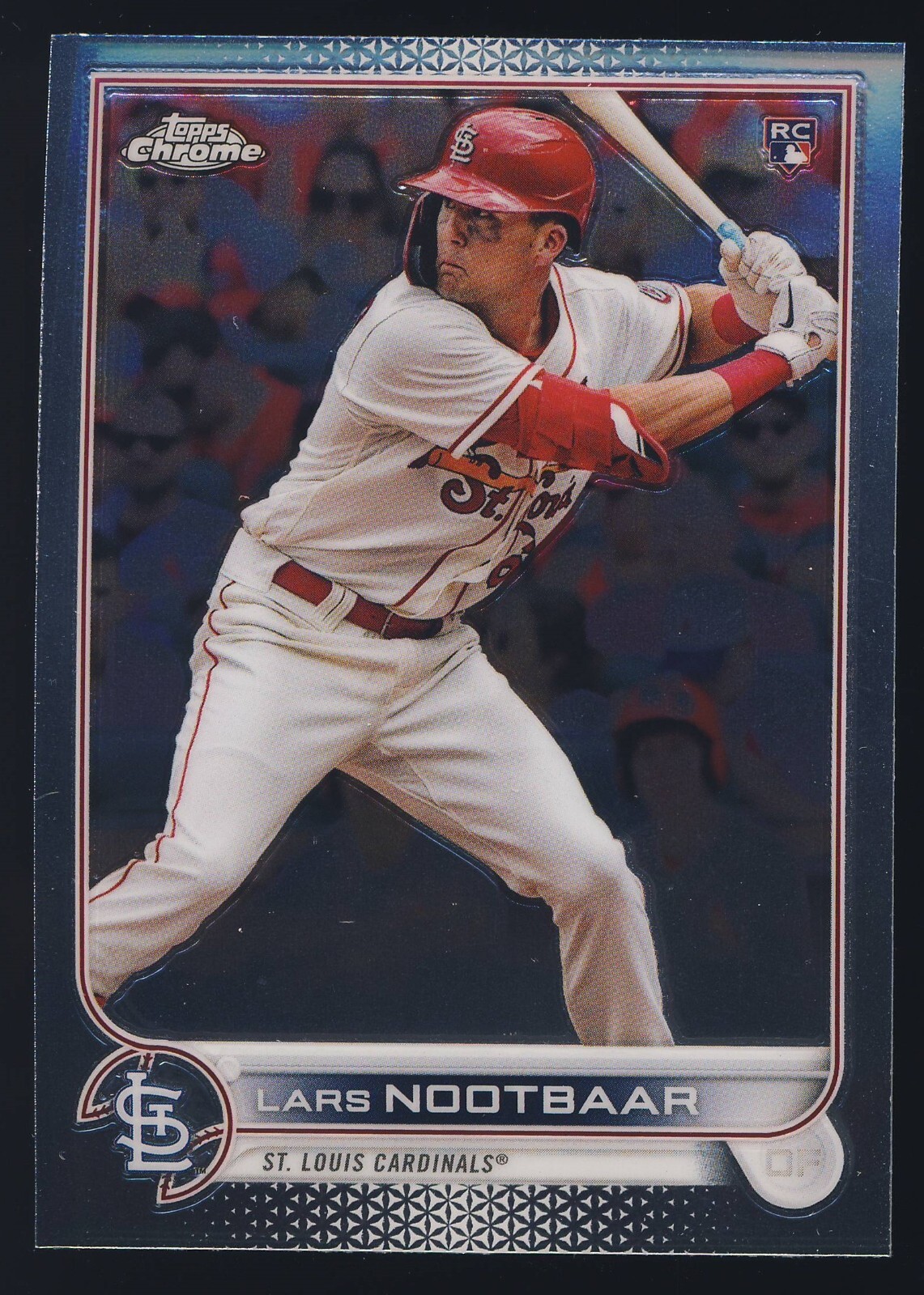 2022 MLB Topps Chrome Base Paper Rookie Card #19 Lars Nootbaar RC Cardinals QTY