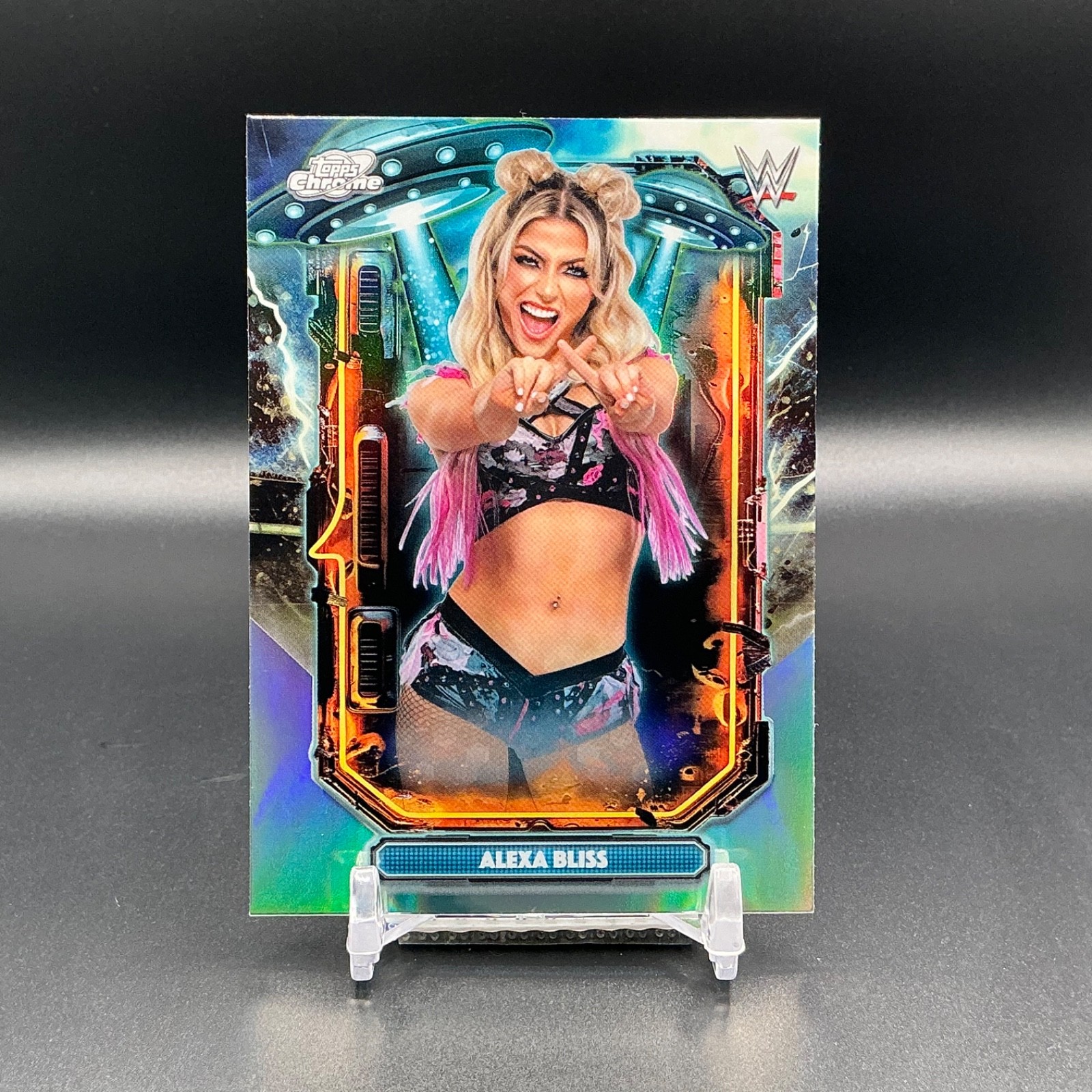 ALEXA BLISS SmackDown 2026 Topps Cosmic Chrome WWE Extraterrestrial Talent #ET-8