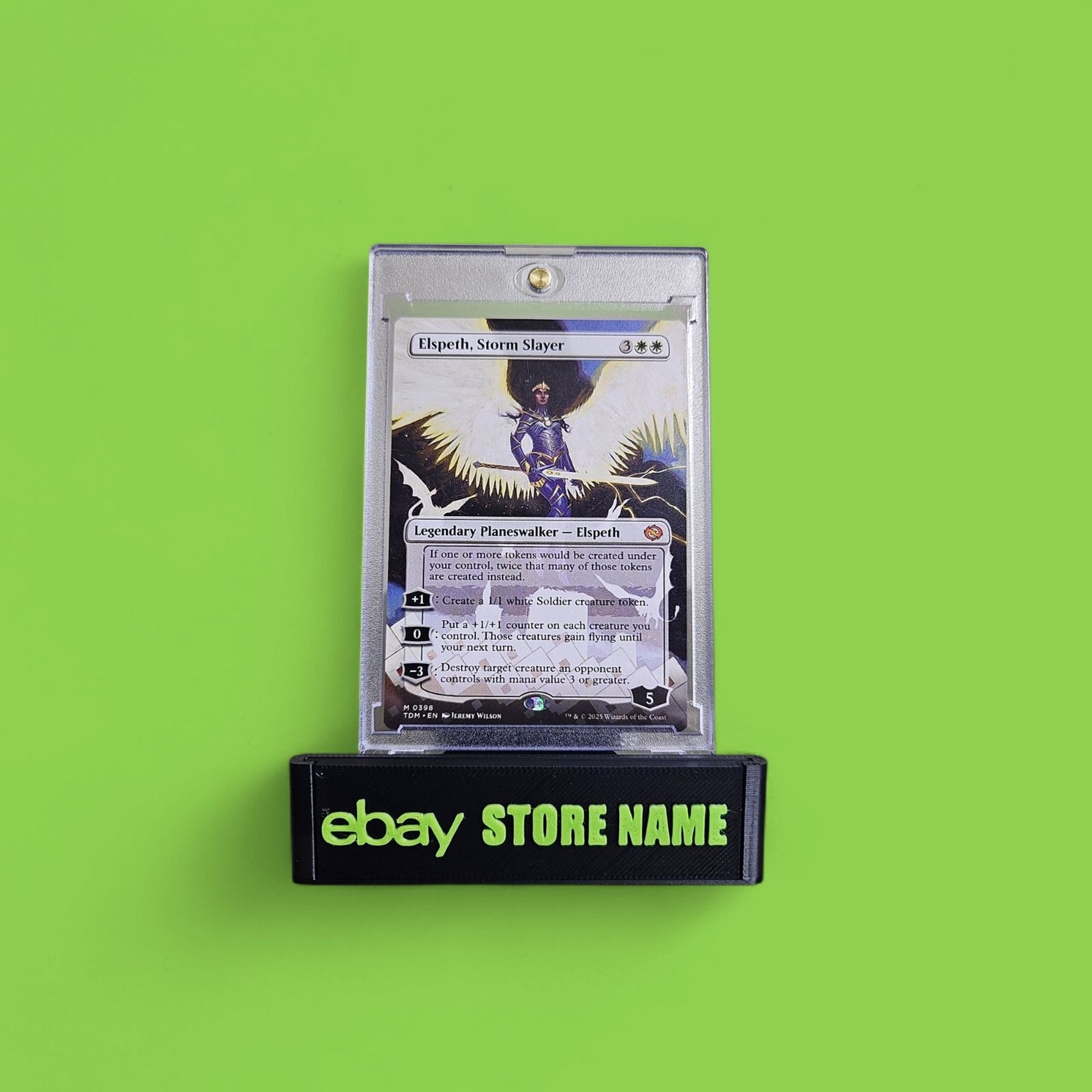 FACE PLATE ONLY For ArcaneTCG Mini Card Stand – NO STAND ONLY FACE PLATE