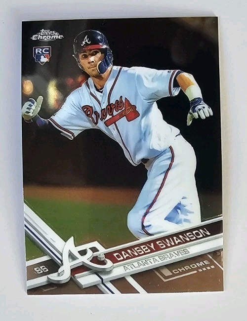 2017 Topps Chrome Rookie Dansby Swanson RC