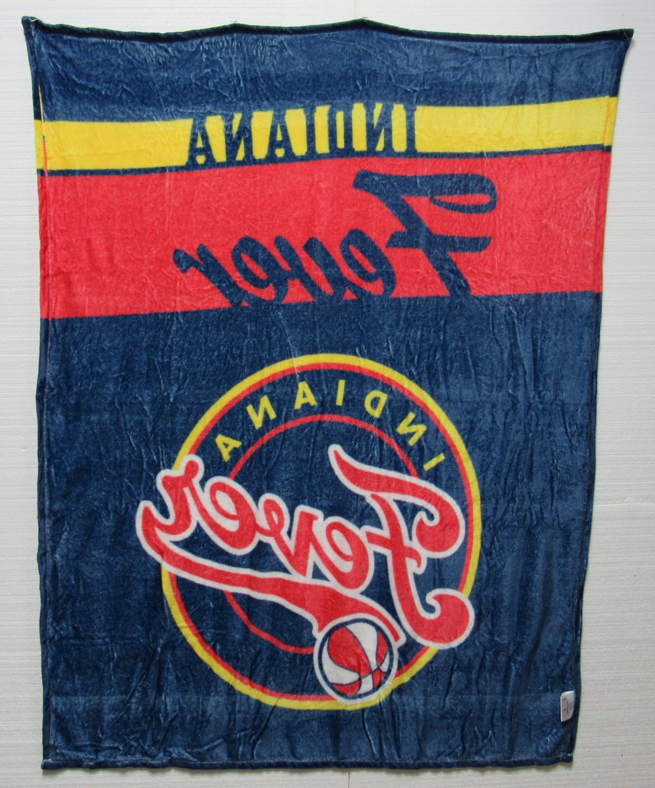 Indiana Fever Blanket Slik Touch Throw Collector WNBA Basketball