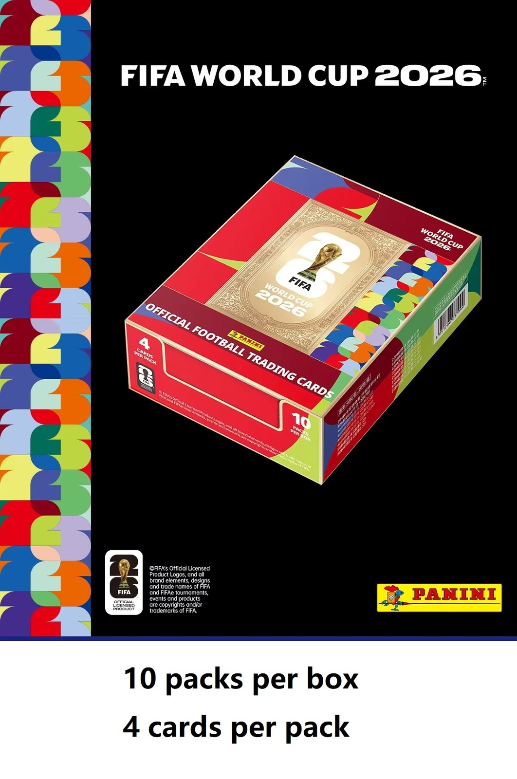 [US STOCK] Kayou×Panini 2026 FIFA World Cup Official Soccer Cards Blind Box