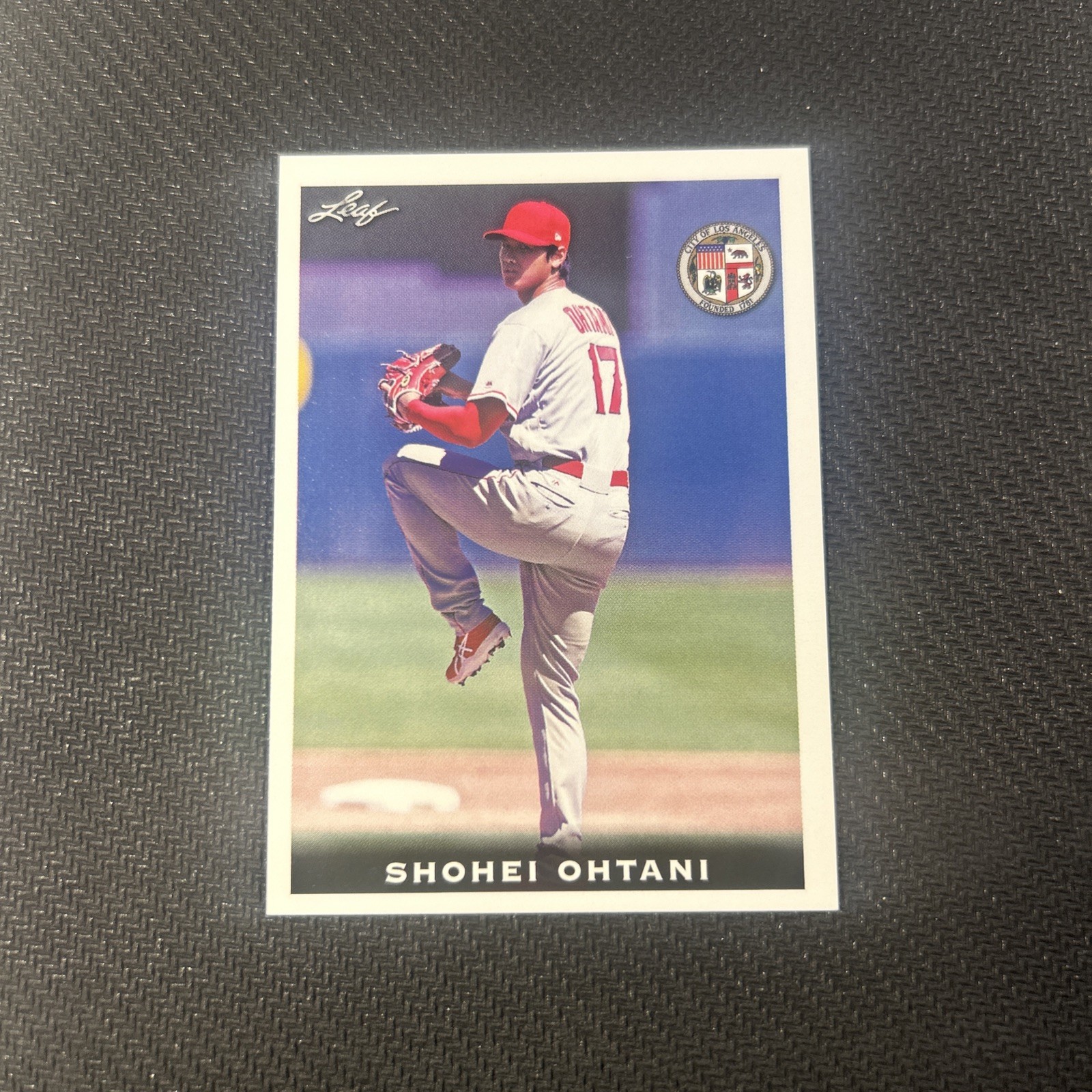 SHOHEI OHTANI 2018 LEAF THE NATIONAL CLEVELAND ROOKIE RC #ROOKIE-04 Q2674