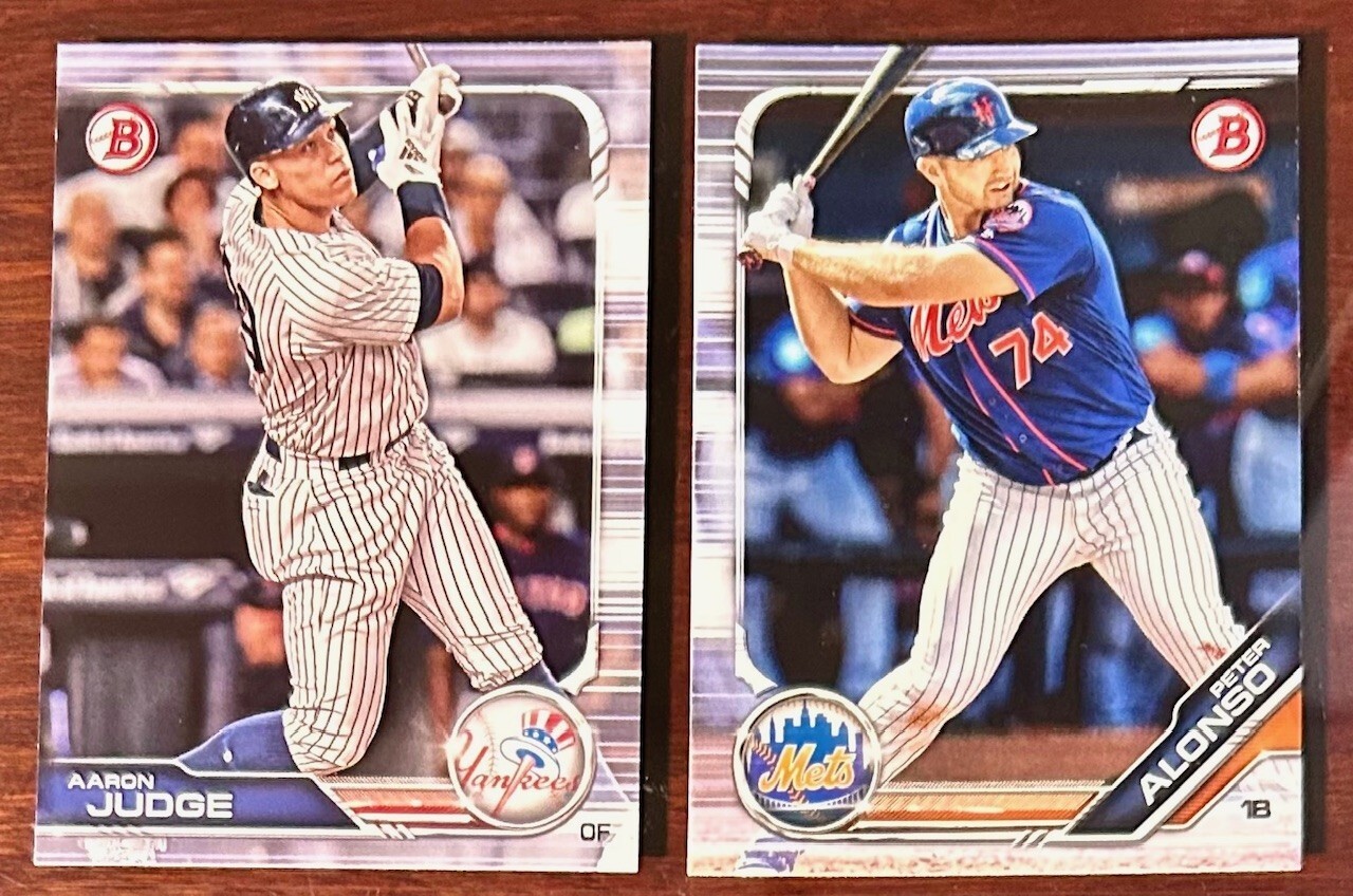 2019 Bowman Paper Base (#1-100) + Prospects (#BP1-BP150): U Pick, 35 Cent Ship!