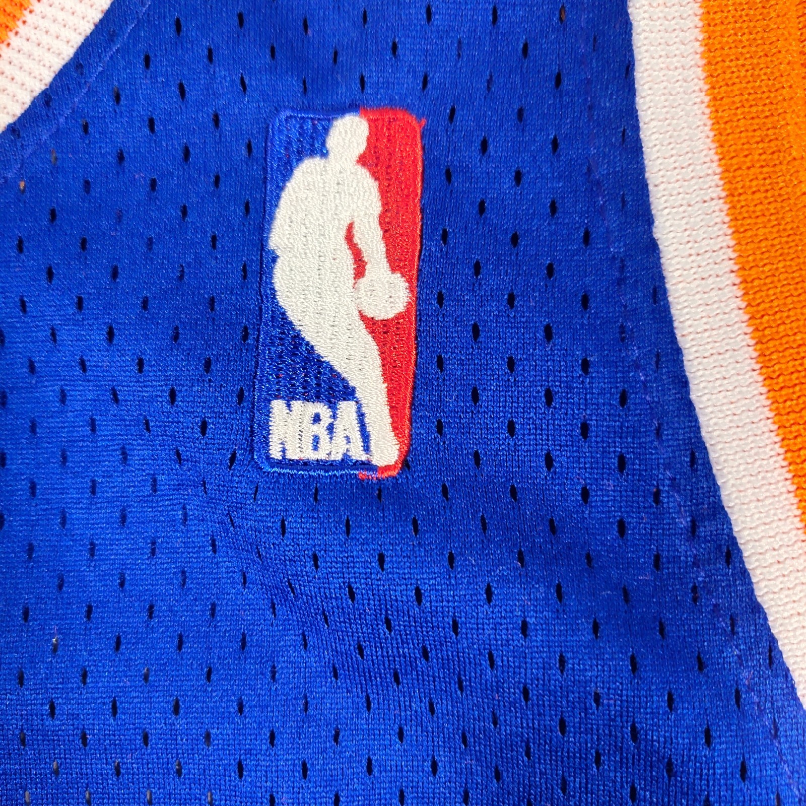 Patrick Ewing #33 Sewn Jersey, 1991-92 Season, Retro Blue. Free Shipping