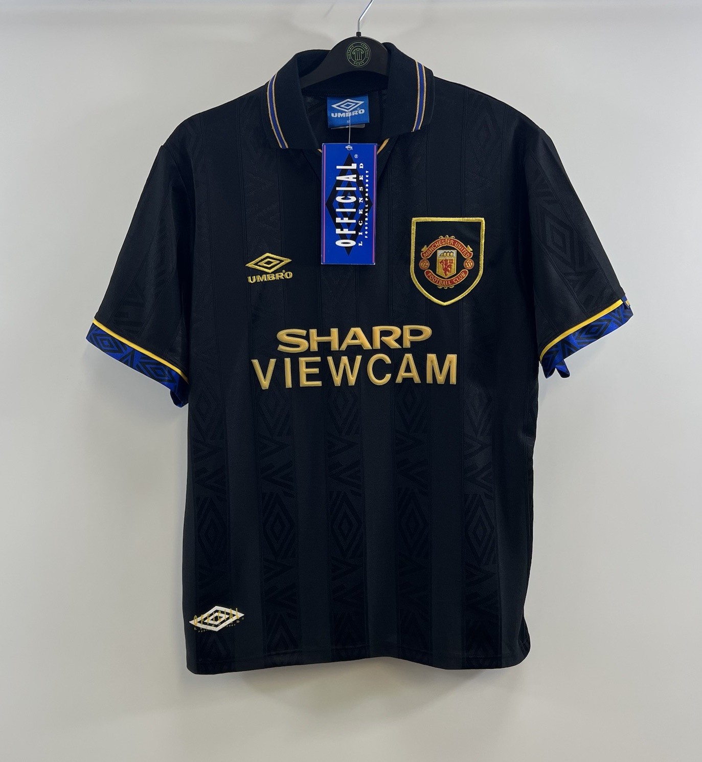 BNWT Manchester United Away Football Shirt 1993/95 Adults Medium Umbro I931