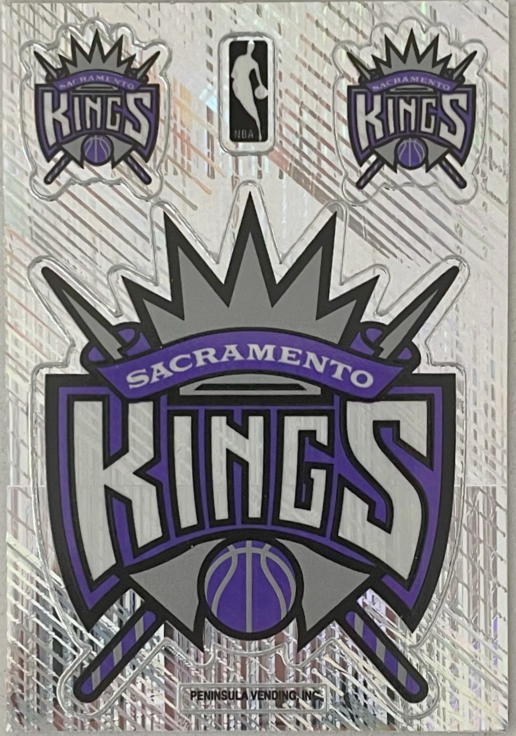 NBA stickers/decals of your favorite Team. Sacramento Kings. ￼