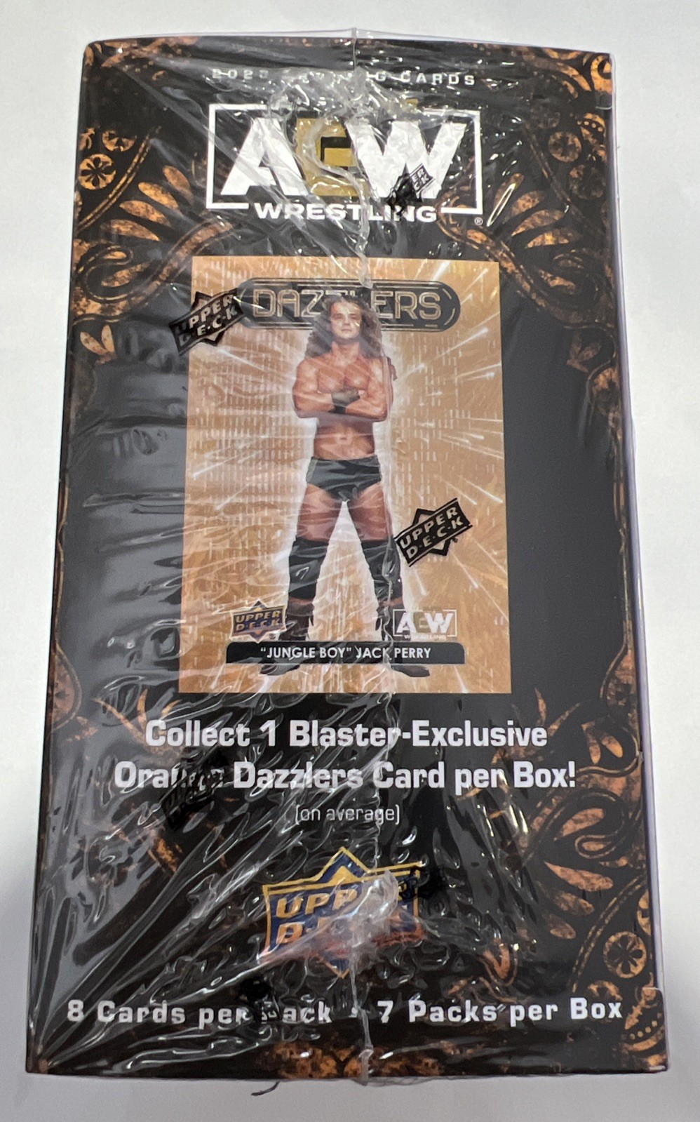 AEW 2023 Upper Deck Wrestling Sealed Blaster Box Trading Cards