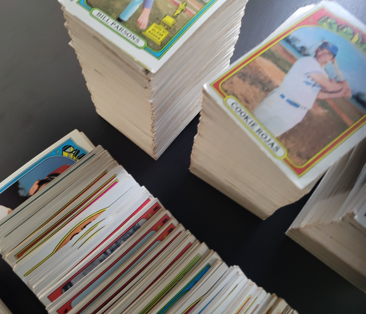1972 Topps Baseball Set Builder Lots – 100 Different Vintage Cards
