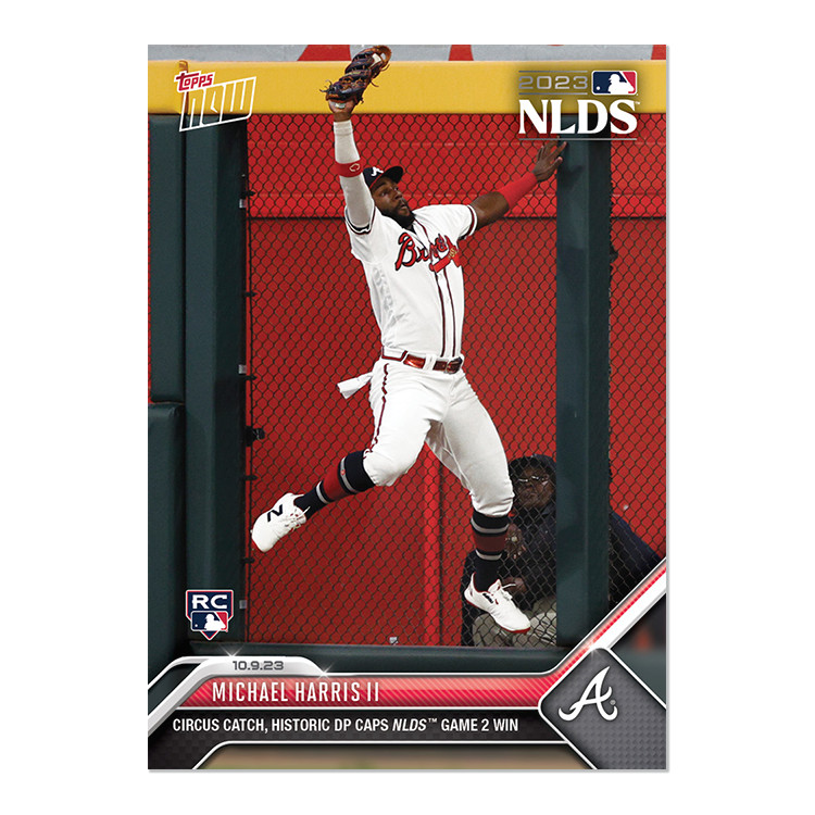 2023 Topps NOW 984 Michael Harris Circus Catch Caps DP -Free Shipping!