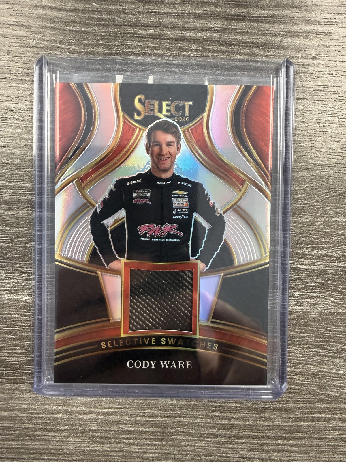 2026 Panini Select #SS-CWR Cody Ware Selective Swatches