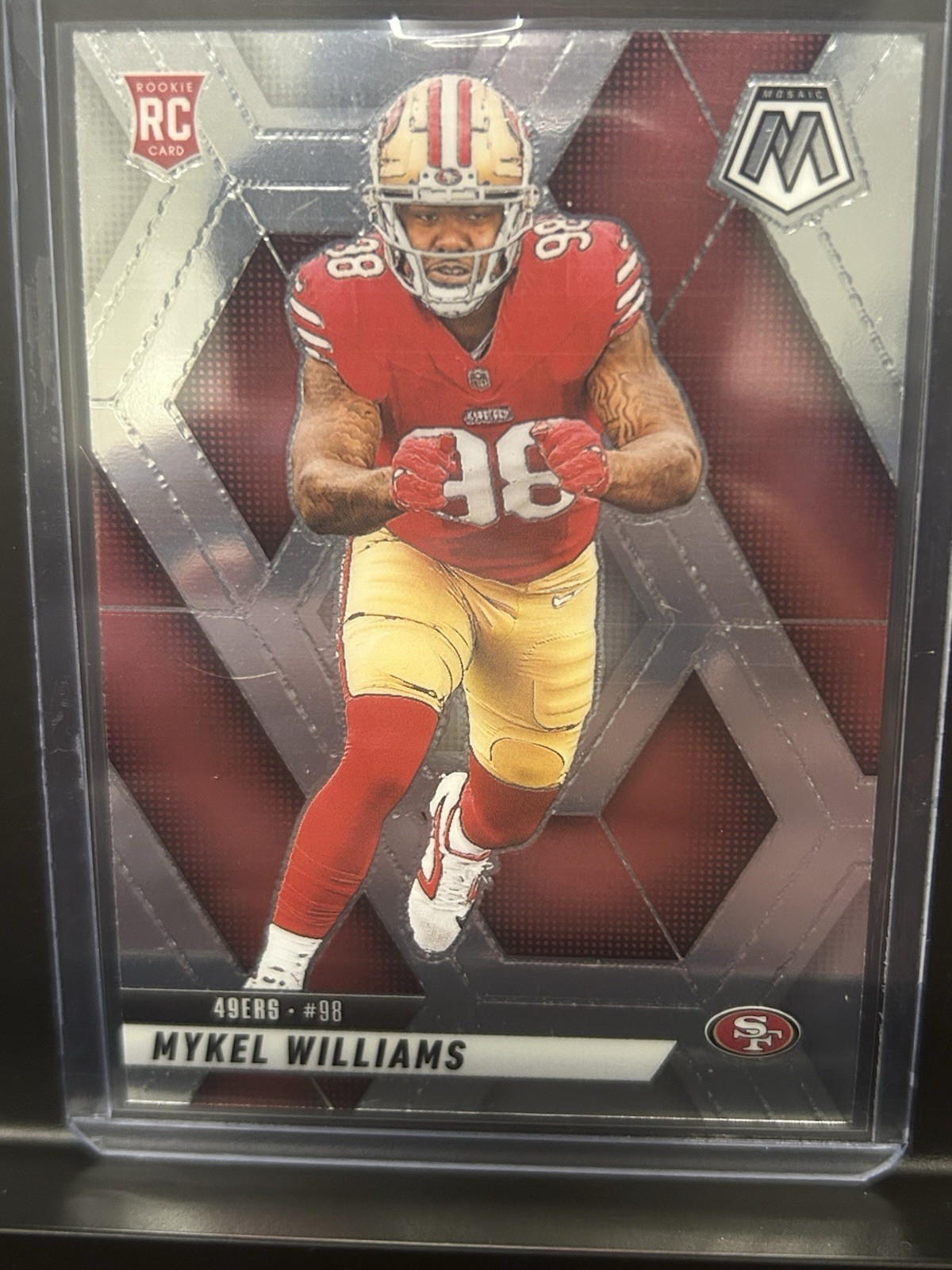 2025 Panini Mosaic – Rookies Mykel Williams #307 (RC)