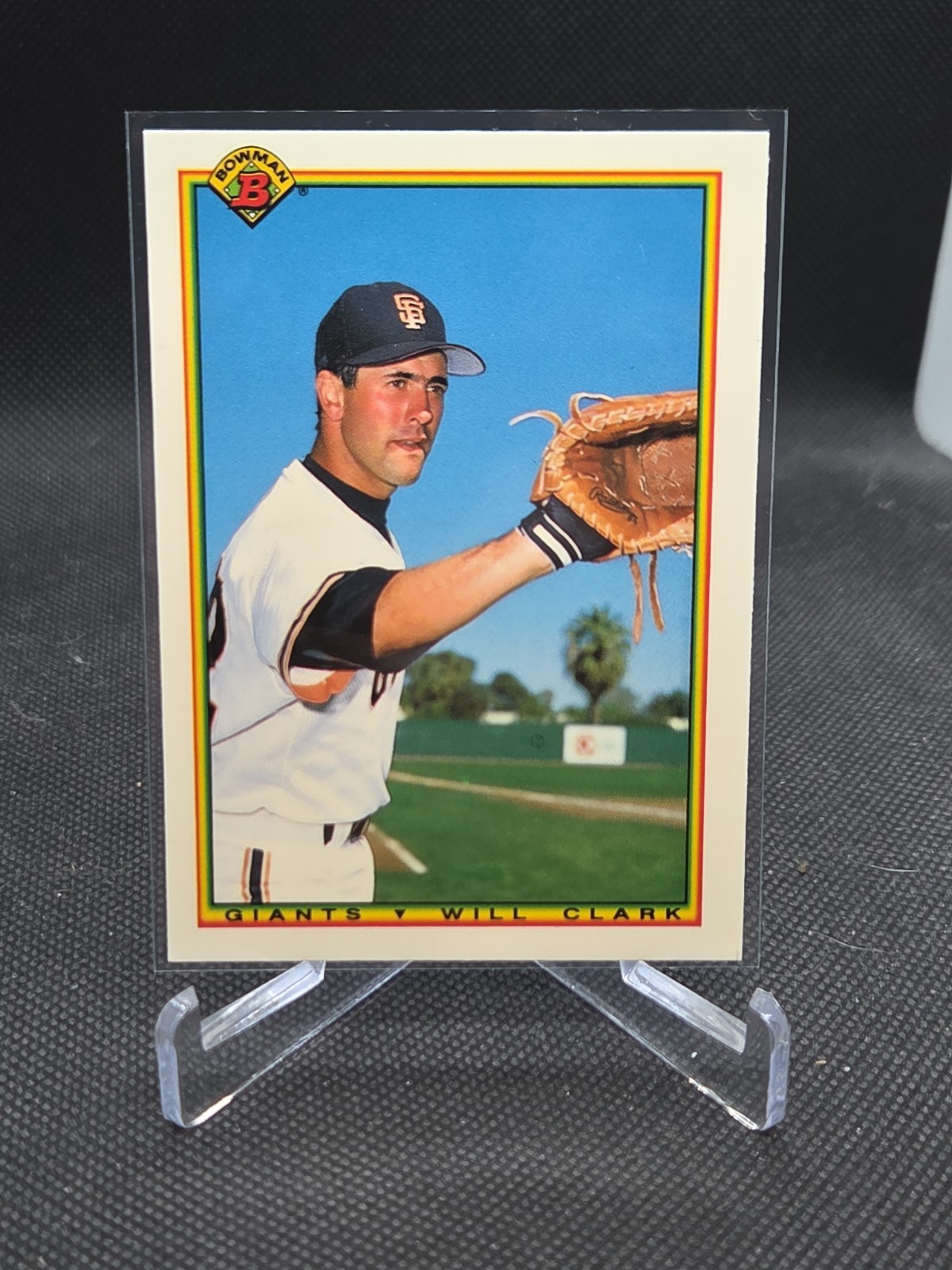 Will Clark 1990 Bowman Tiffany Collectors Edition No 231