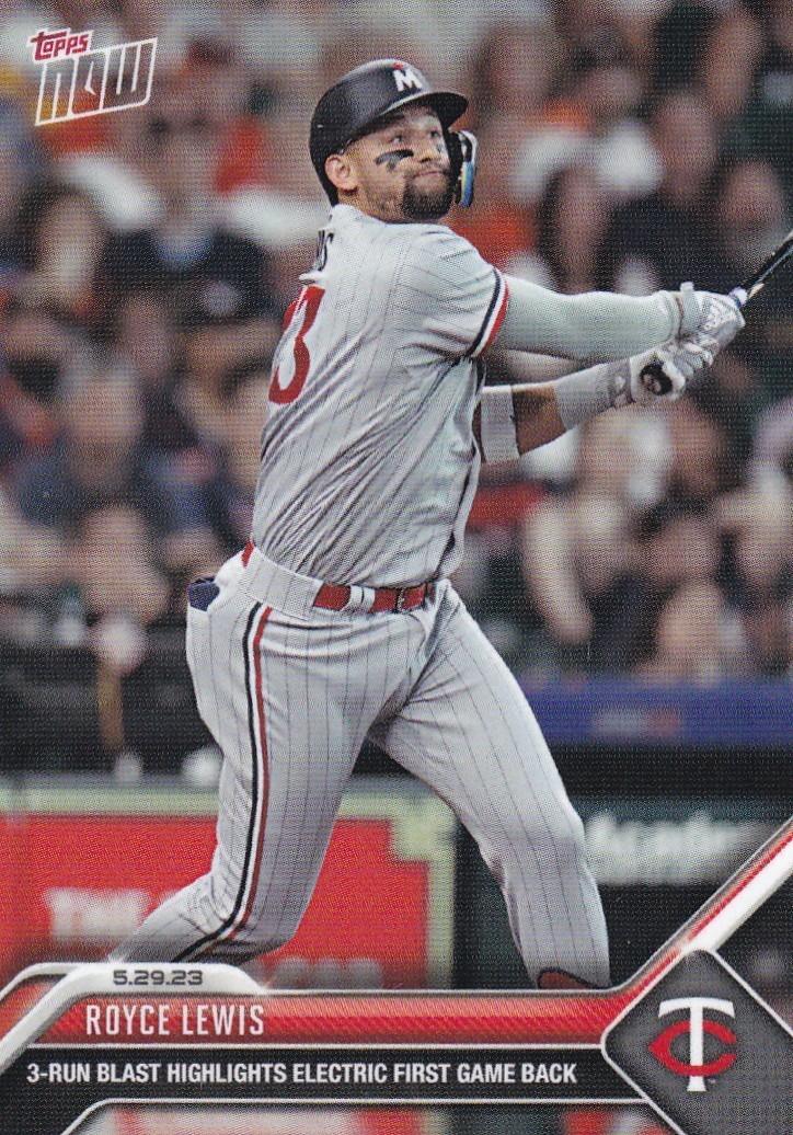 2023 TOPPS NOW #359 ROYCE LEWIS- MINNESOTA TWINS