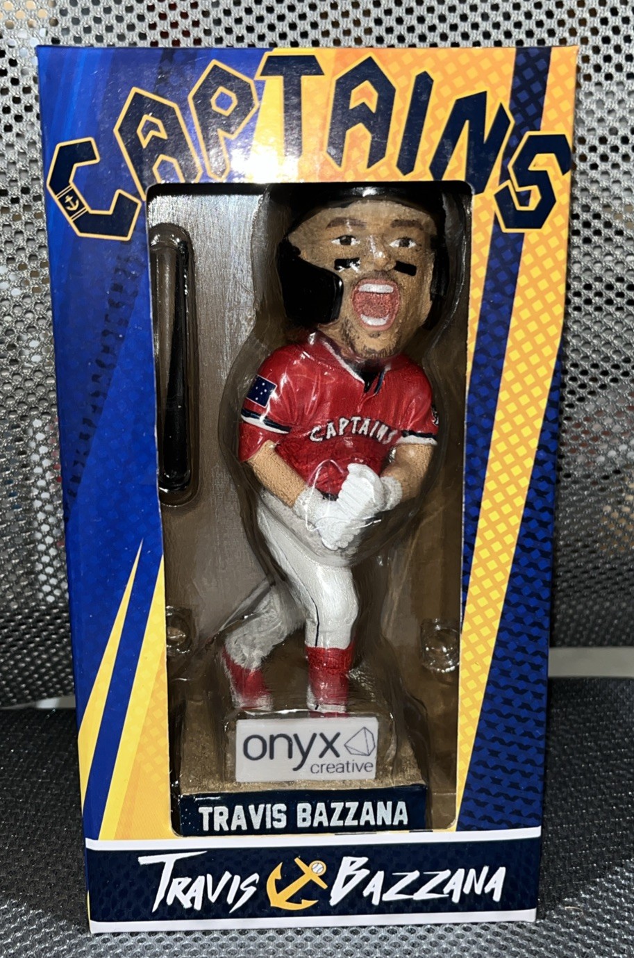 Travis Bazzana Lake County Captains Cleveland Guardians Bobblehead LE 1,000