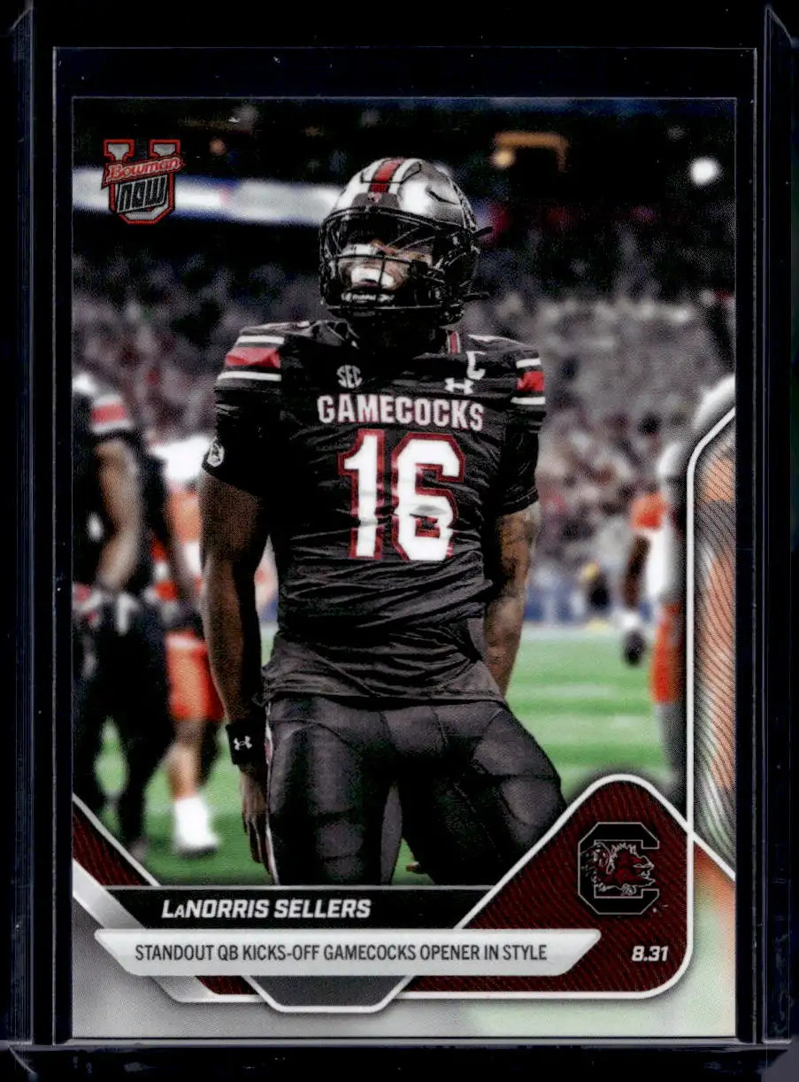 2025-26 Bowman U Now #4 LaNorris Sellers Base Card (Qty)