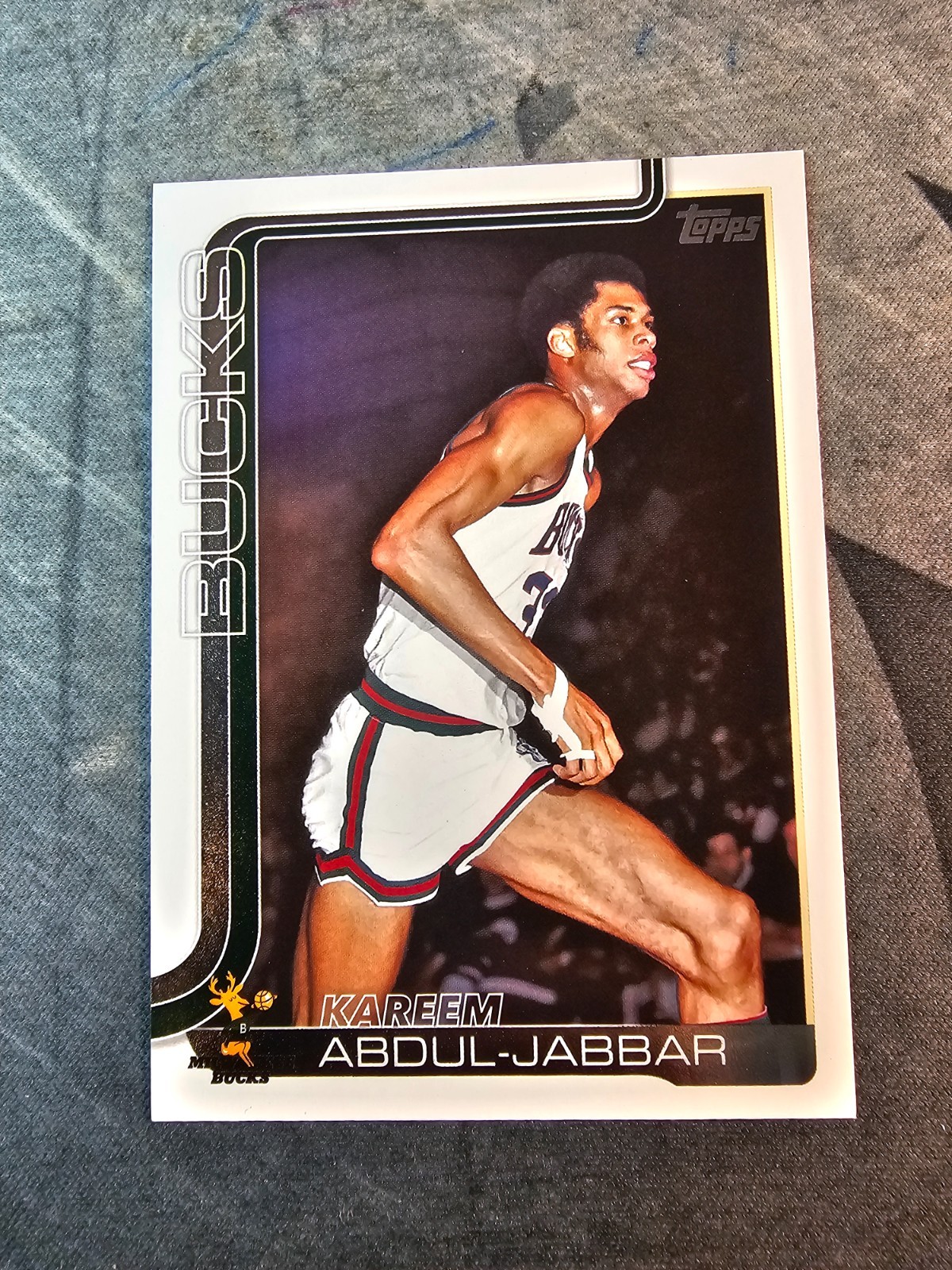 2025 Topps Basketball 259 Kareem Abdul-Jabbar Milwaukee Bucks Free Shipping