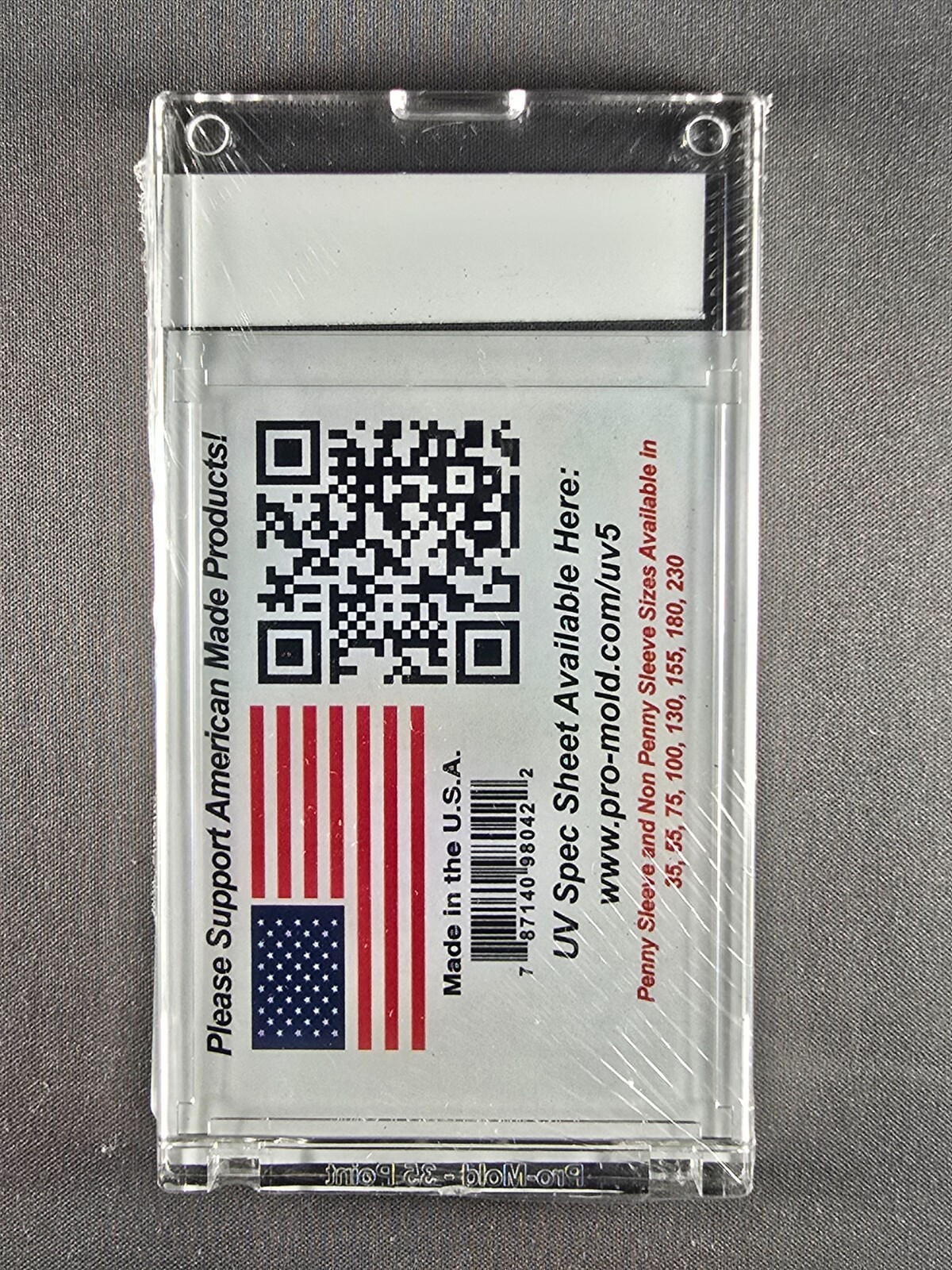 YOU PICK! PRO MOLD 4th Gen E-Z Snap Trading Card Holders MADE IN USA 35pt