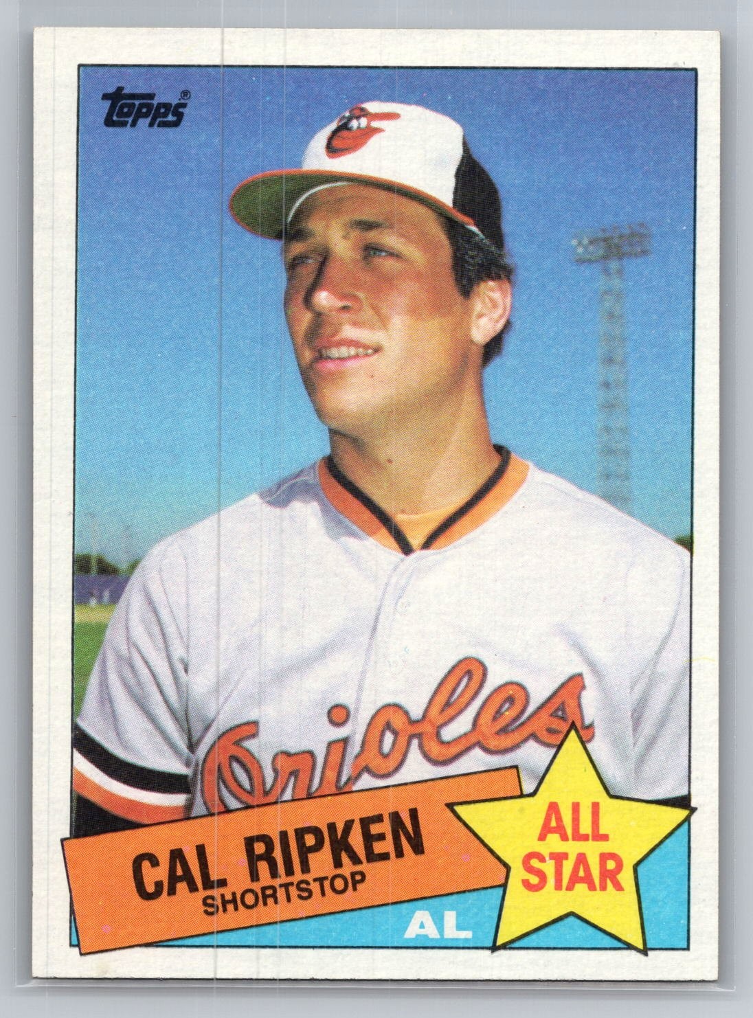 1985 Topps #704 Cal Ripken