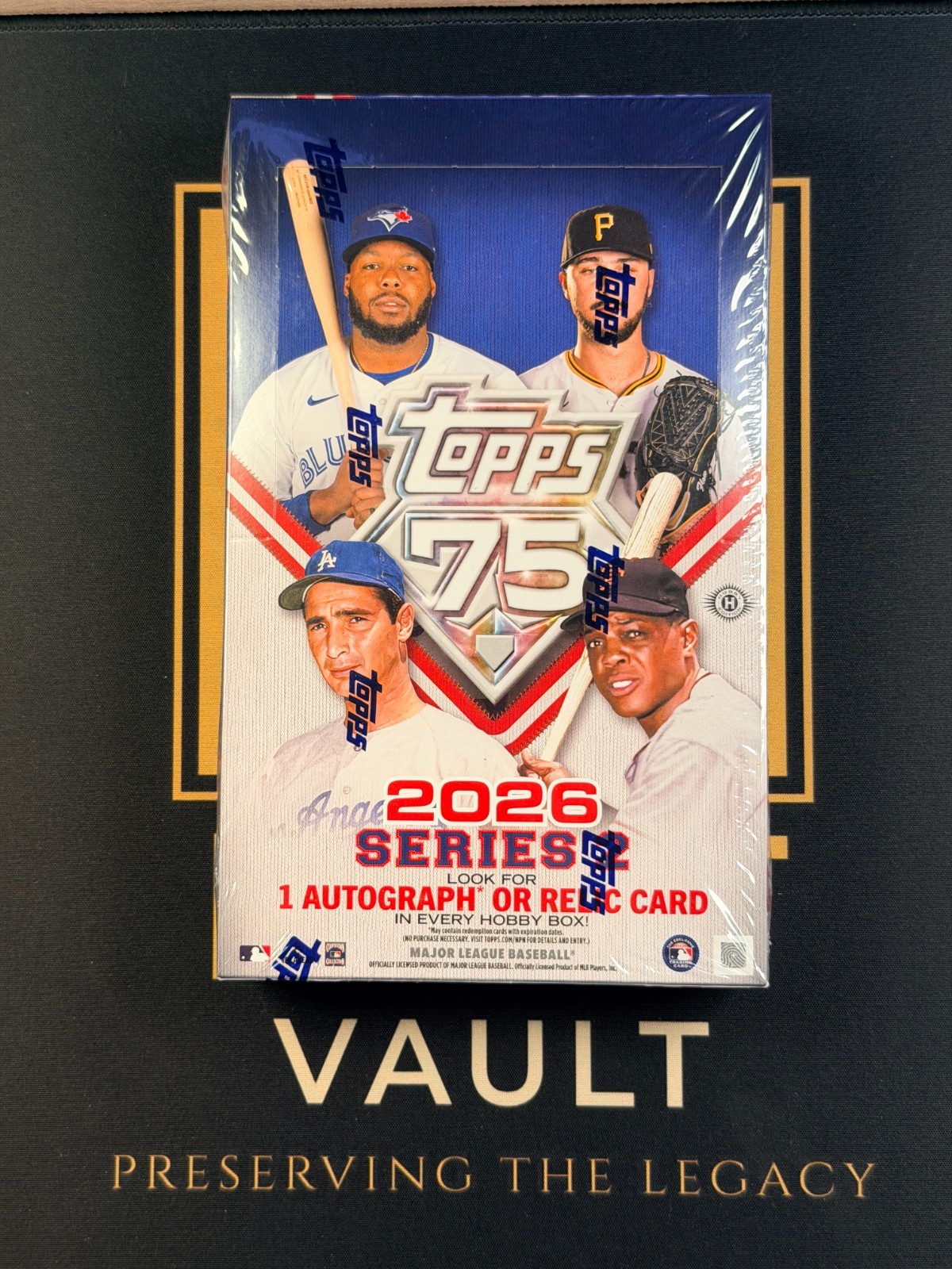 2026 Topps | Series 2 | Hobby Box | Factory Sealed | 75th Anni | MLB Auto/Relic