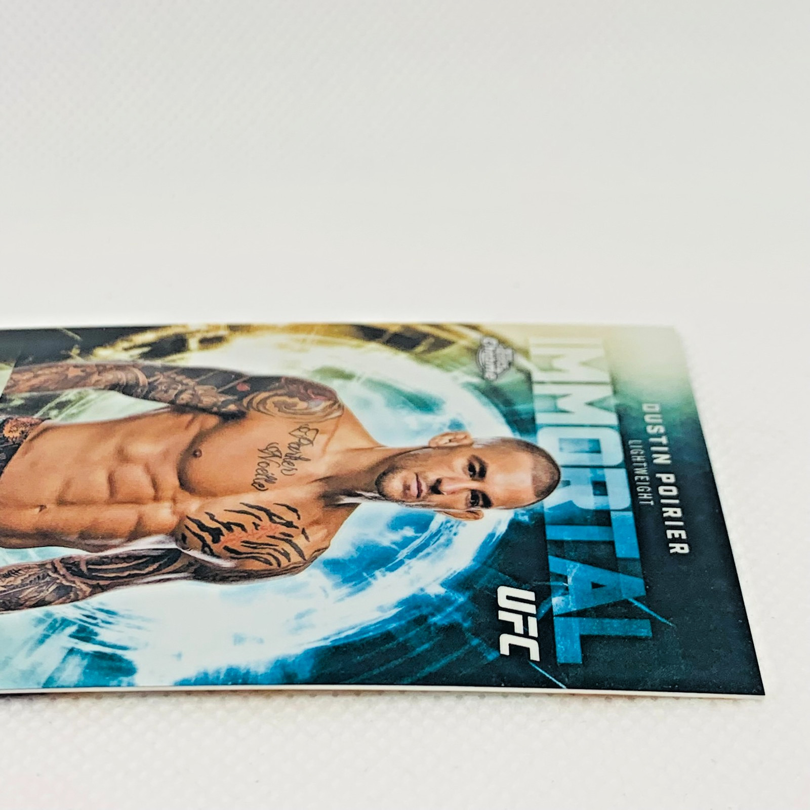 2026 Topps Chrome UFC – Case Hit Dustin Poirier Immortal Force SSP Insert IF-12