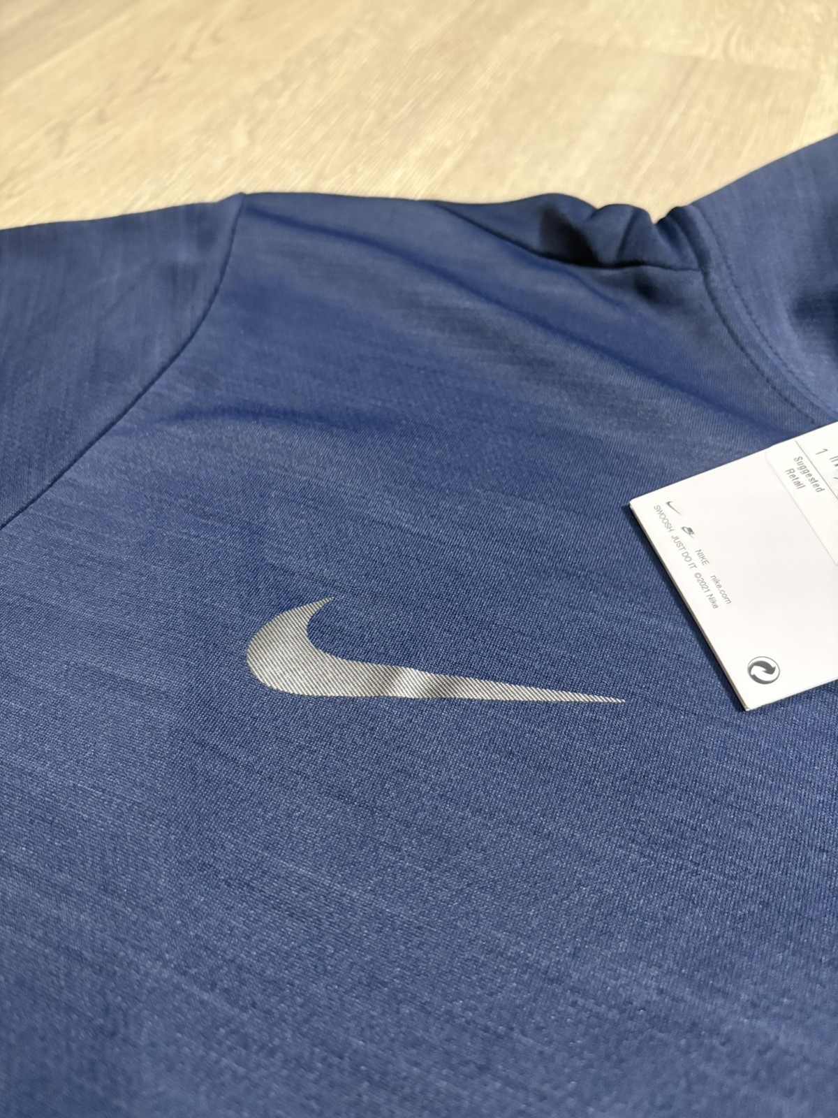 Nike UConn Huskies pullover quarter zip Mens navy blue size XL brand new