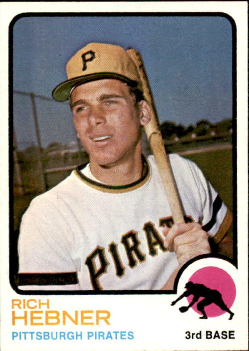 1973 Topps #2 Richie Hebner EX++ Excellent++ Pirates J2M