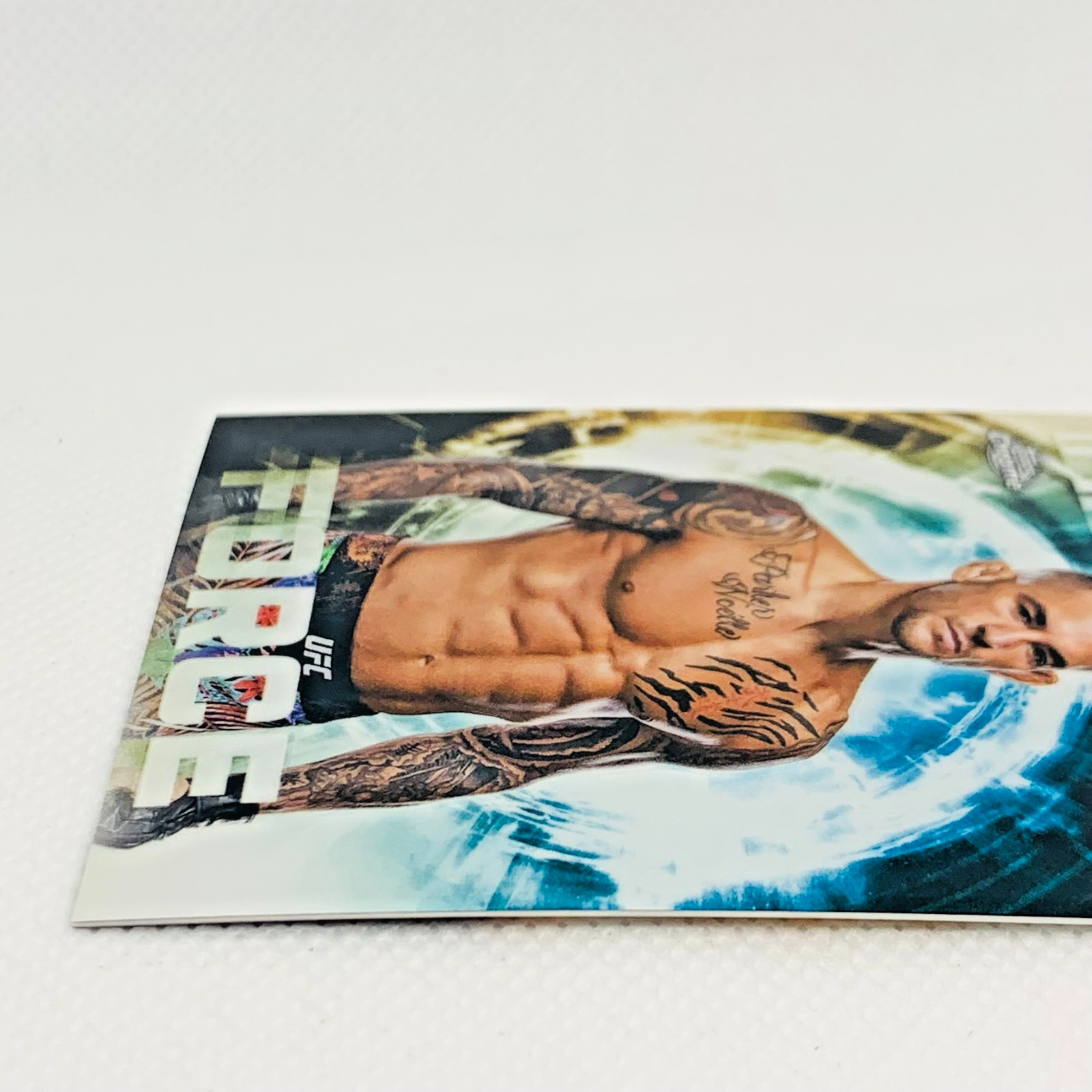 2026 Topps Chrome UFC – Case Hit Dustin Poirier Immortal Force SSP Insert IF-12
