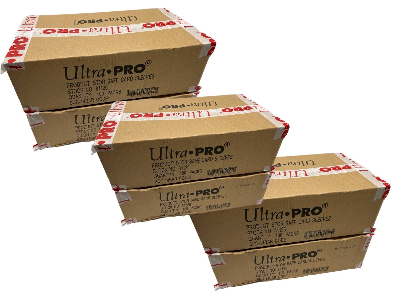 NEW Ultra Pro BULK 60K CASE Clear Poly Penny Trading Card Sleeves Sports 81126