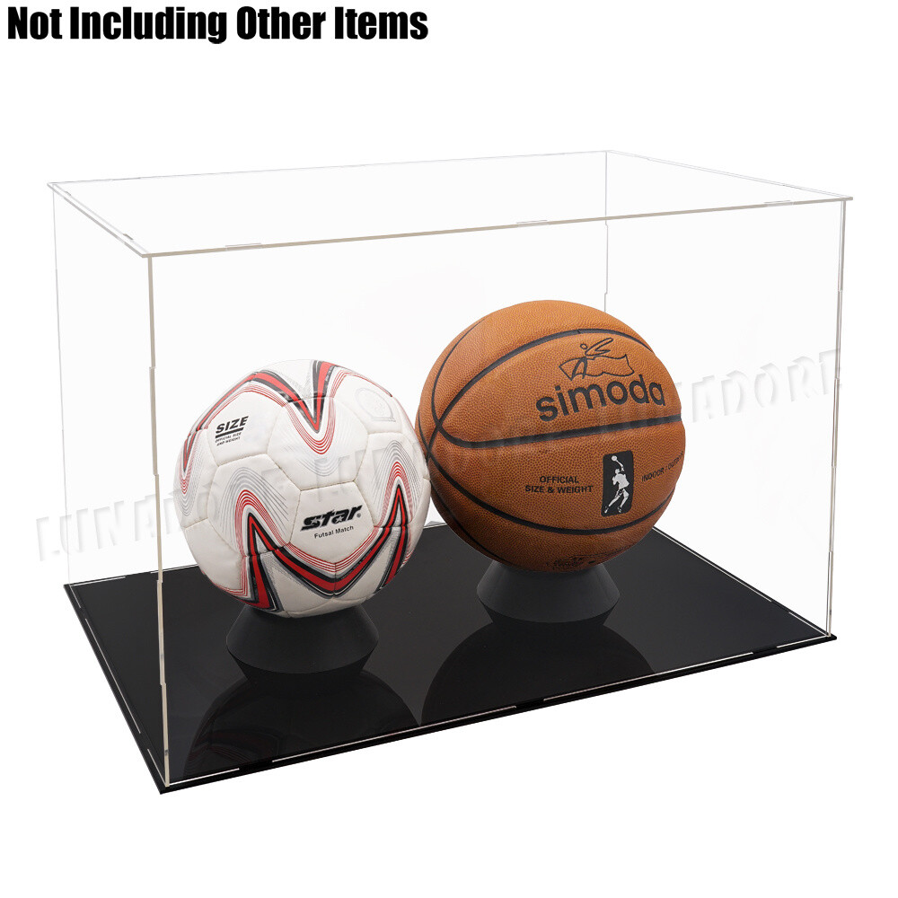 Large Acrylic Display Case Box Glass 22″ Wide Memorabilia Collectible Ship Model
