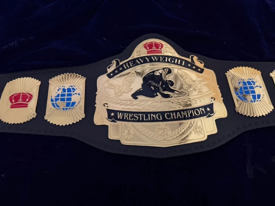 Customized Heavyweight Wrestling Championship Belt Adult Size 2mm Adult Size